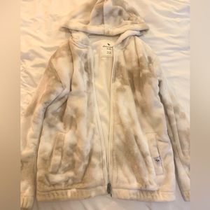 Abercrombie fluffy jacket